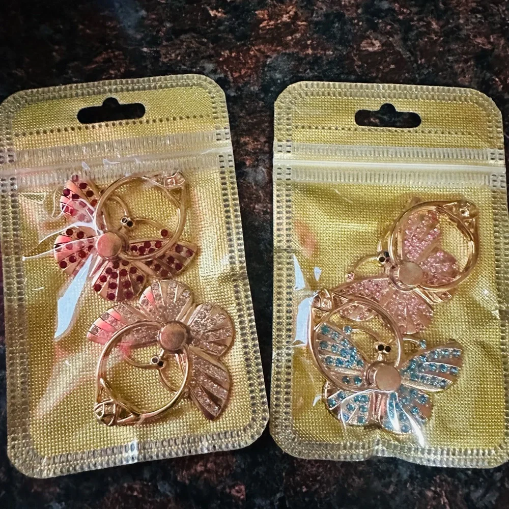 Butterfly Phone Ring Holder